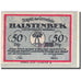 Banknote, Germany, Halstenbek, 50 Pfennig, champs, 1921, UNC(63), Mehl:513.1a