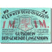 Banknote, Germany, Langenhorn, 1 Mark, Eglise, 1922 UNC(63) Mehl 768.1