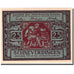 Banknote, Germany, Schneverdingen 25 Pfennig 1922 blue/brown UNC(63) Mehl 1193.2