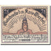 Geldschein, Deutschland, Diepholz, 75 Pfennig, personnage, 1921 VZ+ Mehl 273.4a