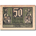 Billet, Allemagne, Schalkau, 50 Pfennig, château, 1921 vert SUP Mehl 1171.1