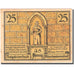 Banknote, Germany, Münchenbernsdorf, 25 Pfennig 1921 AU(55-58) Mehl 911.3