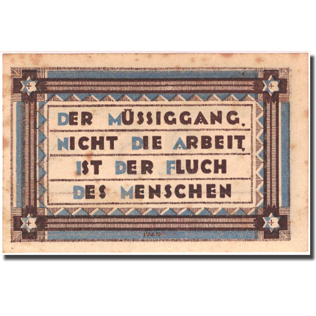 Nota, Alemanha, Heede 25 Pfennig valeur faciale 1921-12-31 AU(55-58) Mehl 586.1a