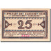 Billete, Alemania, Heede, 25 Pfennig, valeur faciale 1, 1921 SC Mehl 586.1a