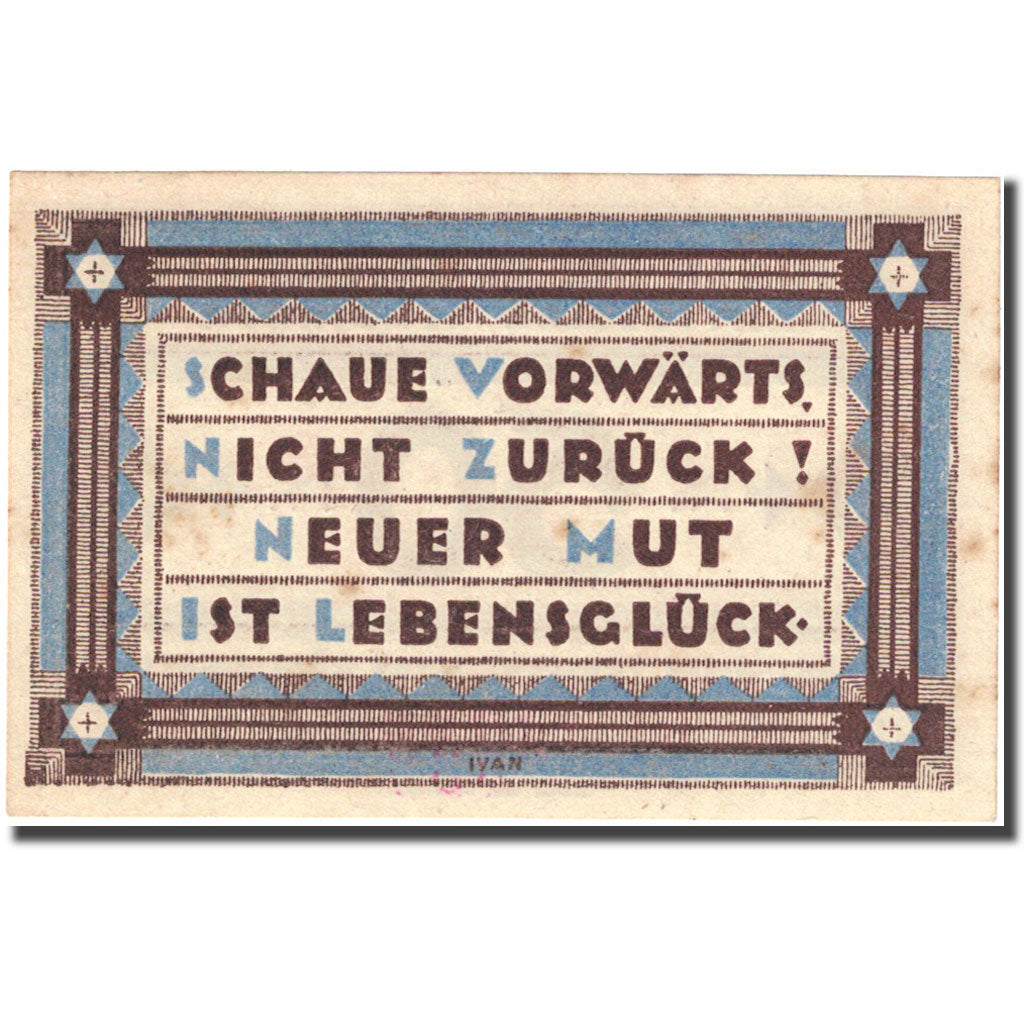 Banknote, Germany, Heede, 50 Pfennig, valeur faciale 2, 1921 UNC(63) Mehl 586.1a