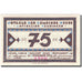 Banknote, Germany, Heede, 75 Pfennig, valeur faciale 5, 1921 UNC(63) Mehl 586.1a