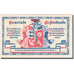 Geldschein, Deutschland, Gross Nordende, 1 Mark Animaux 1921 UNZ- Mehl 484.1a