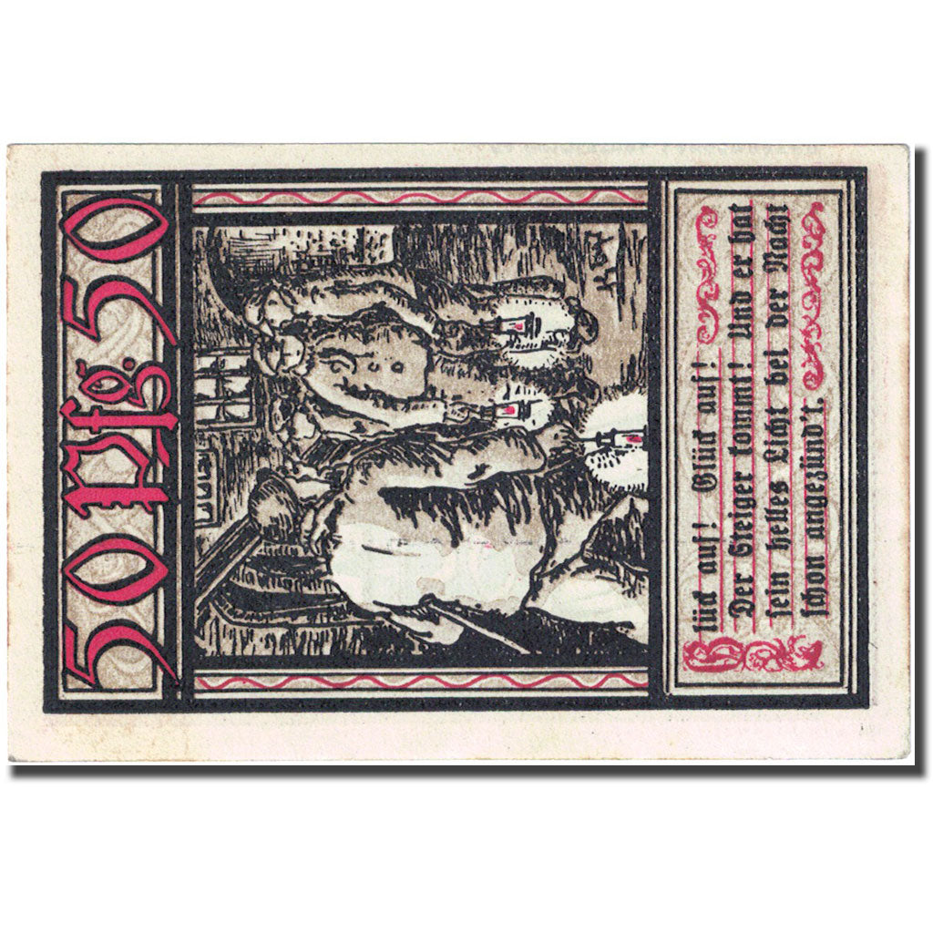 Banconote, Germania, Bochum, 50 Pfennig, mineurs, 1921 SPL- Mehl 127.1a