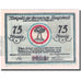 Banknote, Germany, Tangstedt, 75 Pfennig, barque, 1921, UNC(63), Mehl:1309.1a