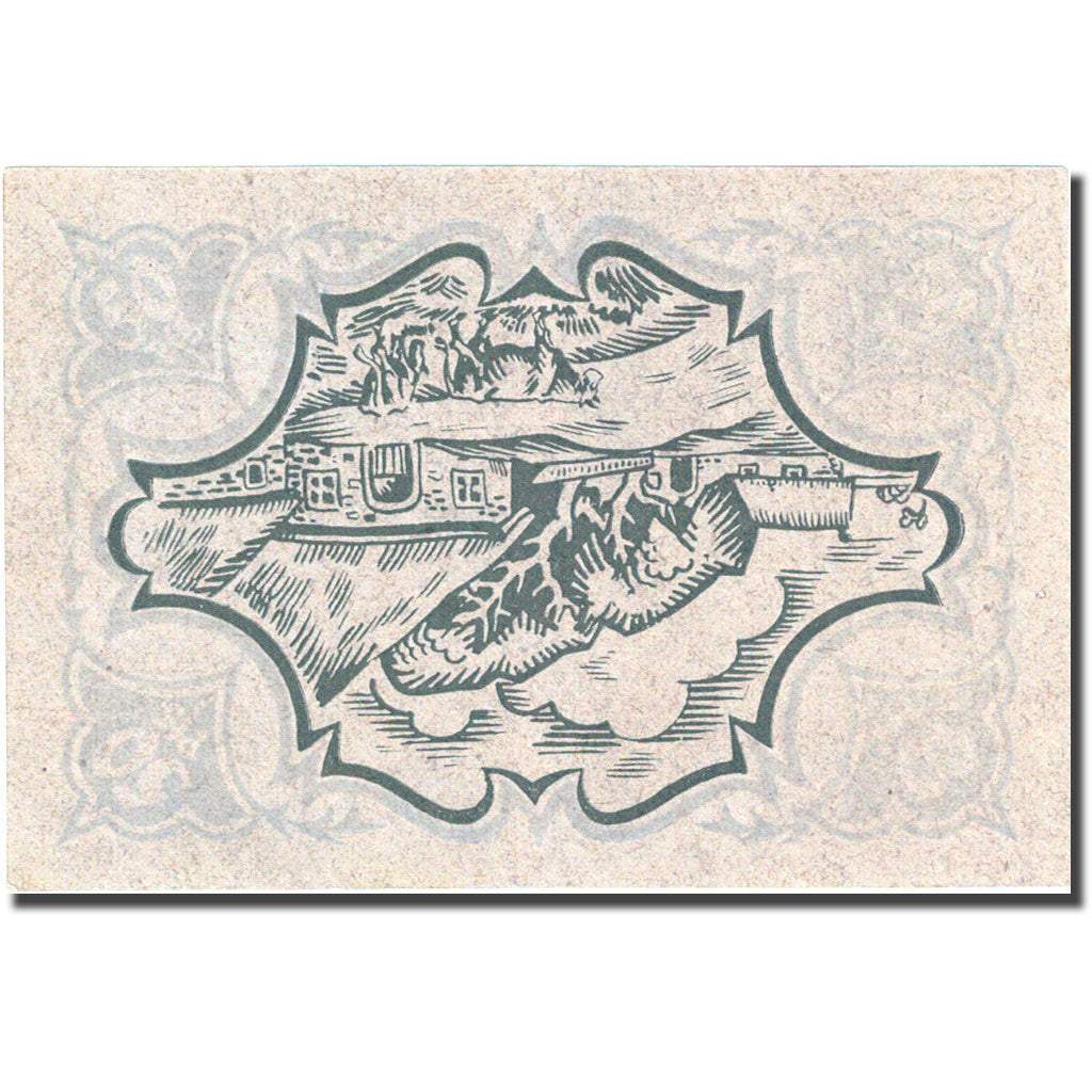 Banknote, Germany, Schobüll, 50 Pfennig, ferme, 1921 UNC(63) Mehl 1194.8