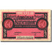 Banknote, Germany, Kurzenmoor, 60 Pfennig, lutteur, 1921 AU(55-58) Mehl 751.1a