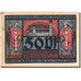Banknote, Germany, Paulinzella, 50 Pfennig, Abbaye, 1922 AU(55-58) Mehl 1053.1c