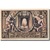 Billete, Alemania, Salzungen, 50 Pfennig, personnage, 1921, SC, Mehl:1159.1