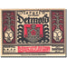 Banknot, Niemcy, Detmold, 50 Pfennig, personnage 3, 1920, Undated, UNC(63)