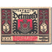 Banknote, Germany, Detmold, 50 Pfennig, personnage 8, 1920, UNC(63), Mehl:268.8