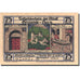 Banknote, Germany, Gernrode a. H., 75 Pfennig, château, 1921 UNC(63) Mehl 423.4a