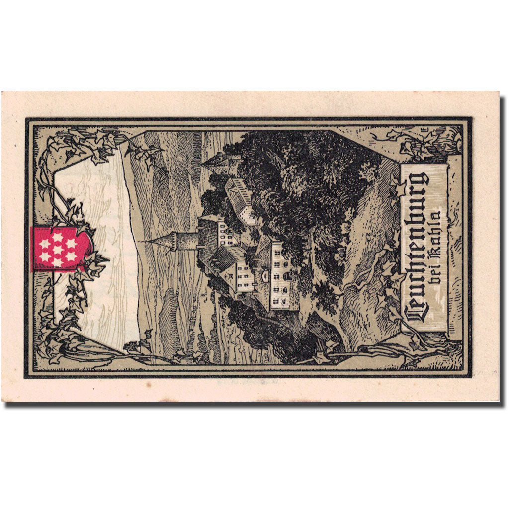 Banconote, Germania, Kahla, 25 Pfennig château, 1921, 1921-12-31 SPL Mehl 668.6b
