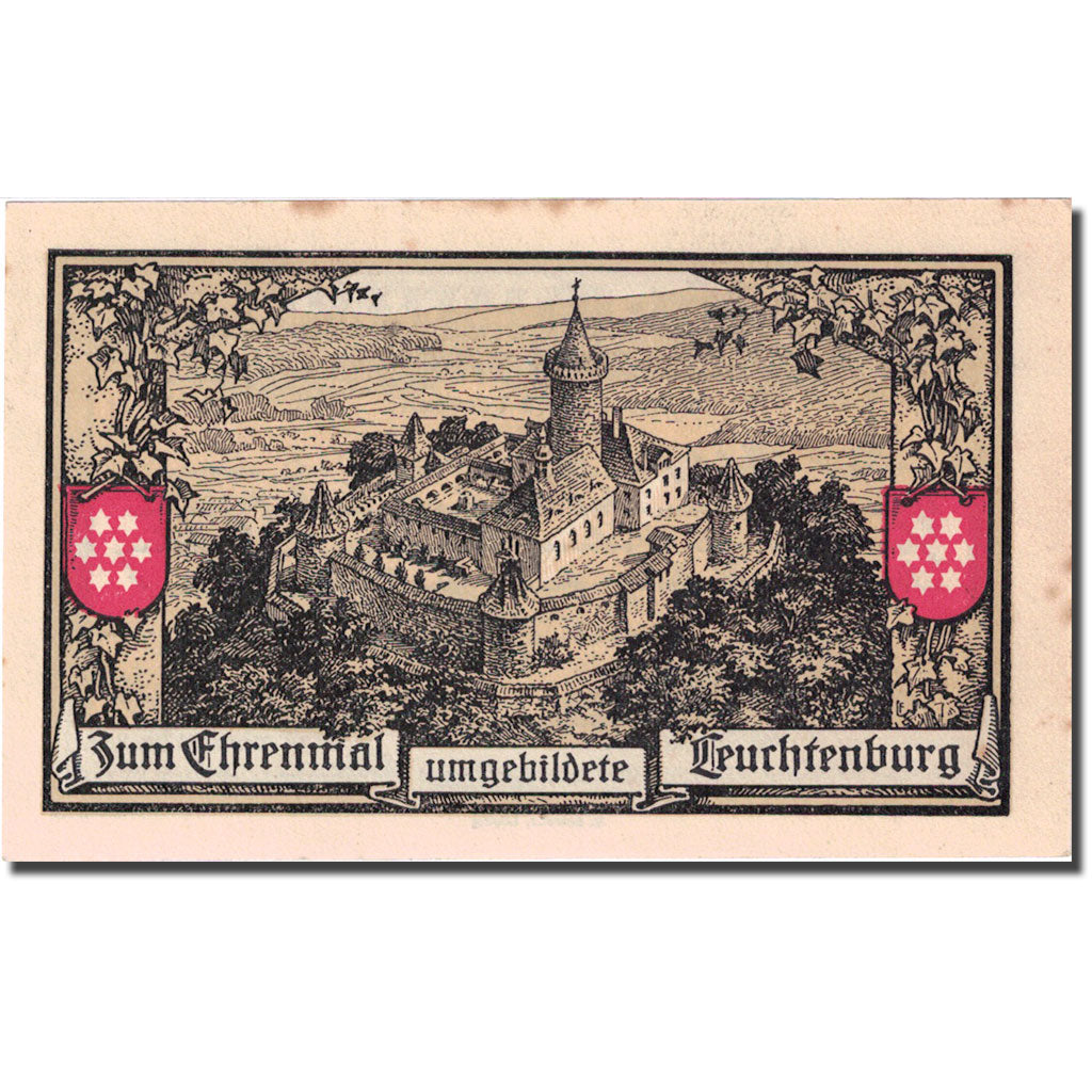 Banknote, Germany, Kahla, 50 Pfennig, château 1921-12-31 AU(55-58) Mehl 668.6b