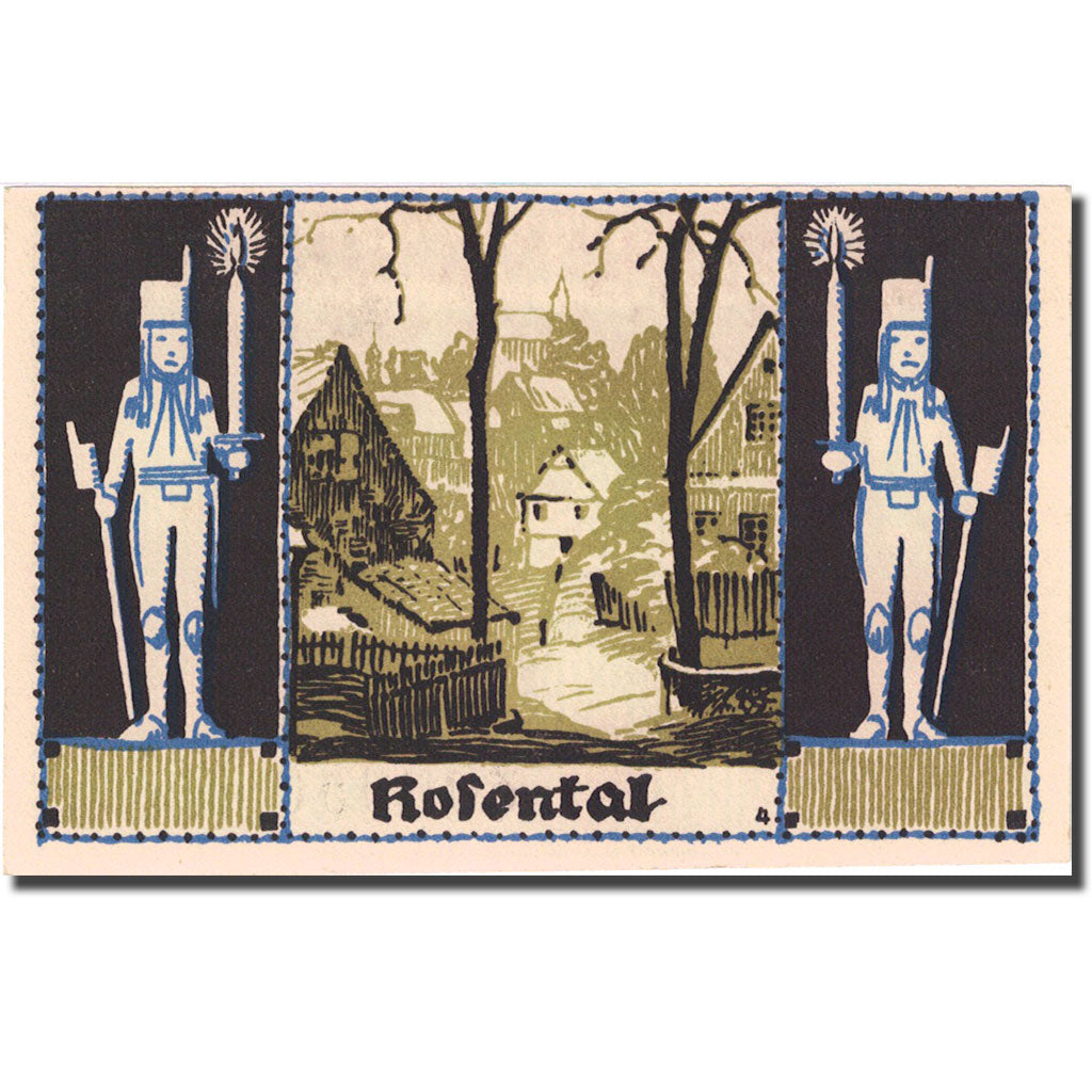 Banknote, Germany, Schneeberg, 50 Pfennig, village, 1921, UNC(63), Mehl:1190.1a