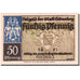 Banconote, Germania, Schneeberg, 50 Pfennig, paysage, 1921, SPL, Mehl:1190.1a