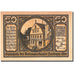 Banknote, Germany, Harburg, 50 Pfennig, pont ,1921-12-31, UNC(63) Mehl 580.1a