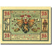 Banknote, Germany, Plaue Thür, 25 Pfennig, faïence, 1921 UNC(63) Mehl 1062.1
