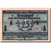 Banknote, Germany, Prisdorf, 25 Pfennig, Forêt, 1921, UNC(60-62), Mehl:1076.1