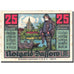 Banknote, Germany, Dassow, 25 Pfennig, pêcheur, 1922 AU(55-58) Mehl 260.2