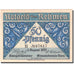 Geldschein, Deutschland, Rehmen, 50 Pfennig, village 1921 blau UNZ- Mehl 1108.1