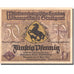 Banknote, Germany, Stuttgart, 50 Pfennig, pont, 1924 UNC(63) Mehl 1289.1a