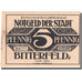 Billet, Allemagne, Bitterfeld, 5 Pfennig, valeur faciale, 1921, SPL, Mehl:111.2