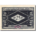 Banconote, Germania, Hasloh, 25 Pfennig, personnage 1, 1921, SPL, Mehl:584.1