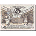 Banknote, Germany, Brüel, 25 Pfennig, Eglise, 1922, UNC(63) Mehl 191.1