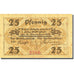 Banknote, Germany, Klein-Nordende-Lieth, 25 Pfennig ferme AU(55-58) Mehl 706.1
