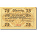 Banknote, Germany, Klein-Nordende-Lieth, 75 Pfennig 1921 AU(55-58) Mehl 706.1