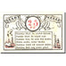 Banknote, Germany, Melle, 25 Pfennig, personnage 2, 1921, UNC(60-62), Mehl:879.1