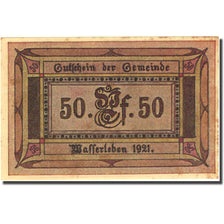 Banknote, Germany, Wasserleben, 50 Pfennig, Eglise, 1921, UNC(60-62) Mehl 1383.2