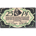 Banknote, Germany, Wandsbek, 25 Pfennig, Eglise, 1921, UNC(63), Mehl:W8.5a