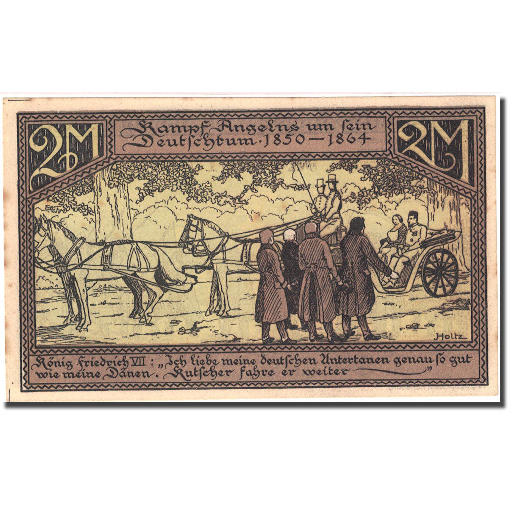 Banconote, Germania, Sörup, 2 Mark, personnage, 1920, SPL-, Mehl:1231.2a