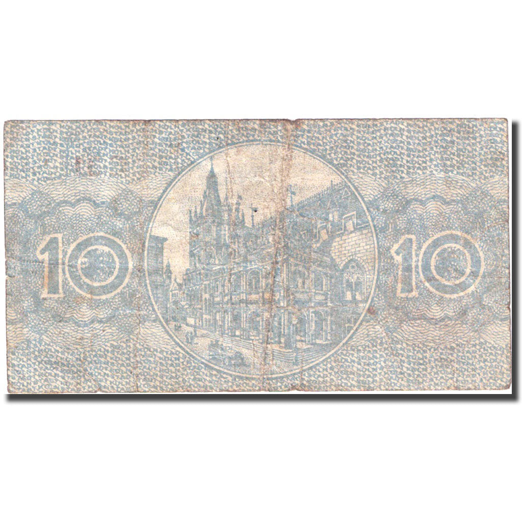 Banknote, Germany, Köln, 10 Pfennig, Monument 1920-05-01, VF(20-25) Mehl K30.9a