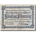 Banconote, Germania, Wiebelskirchen, 50 Pfennig, pont 1920-02-07, MB Mehl W37.2c