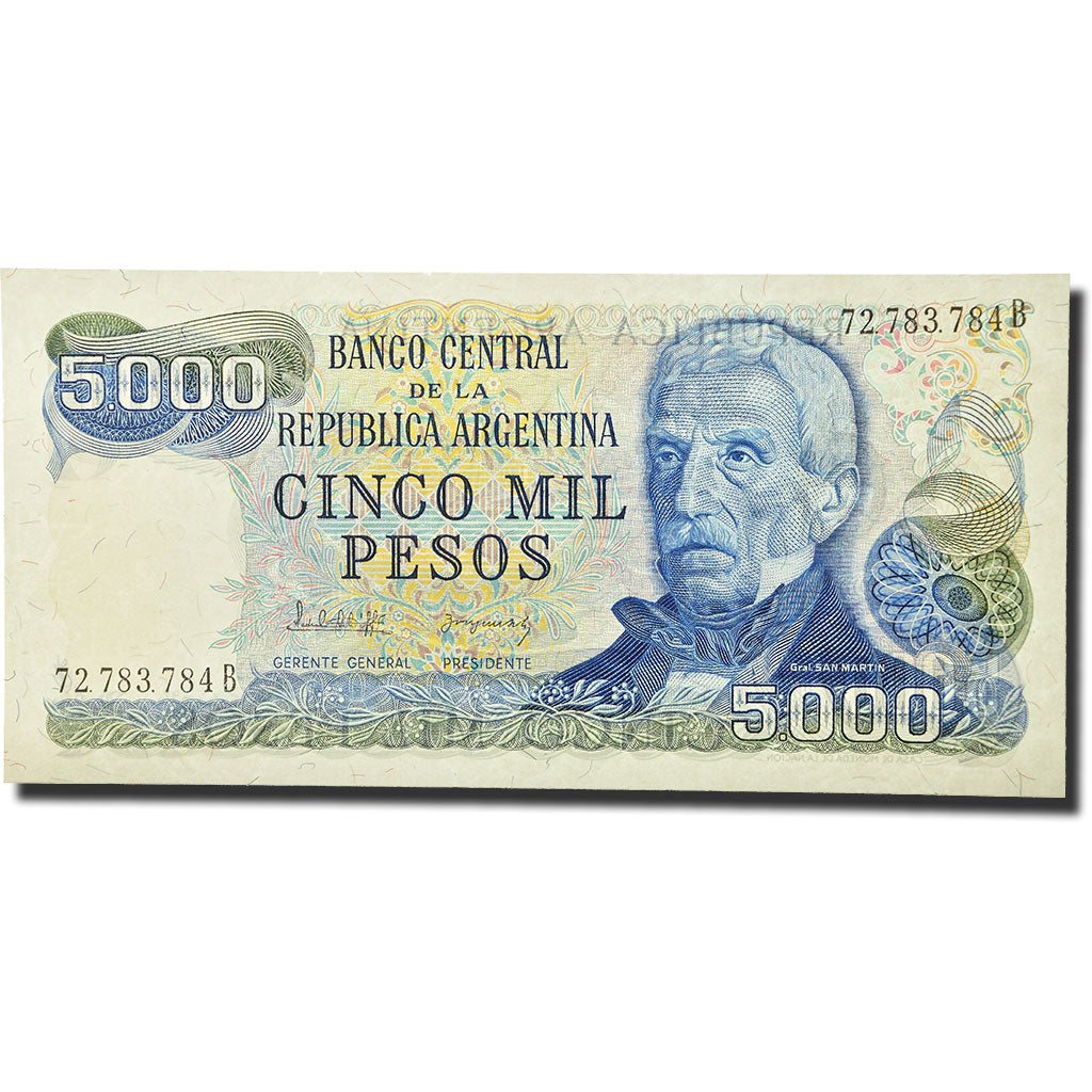 Billet, Argentine, 5000 Pesos, 1976-1983, Undated (1976-1983), KM:305b, NEUF