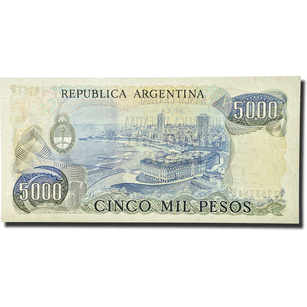 Billet, Argentine, 5000 Pesos, 1976-1983, Undated (1976-1983), KM:305b, NEUF