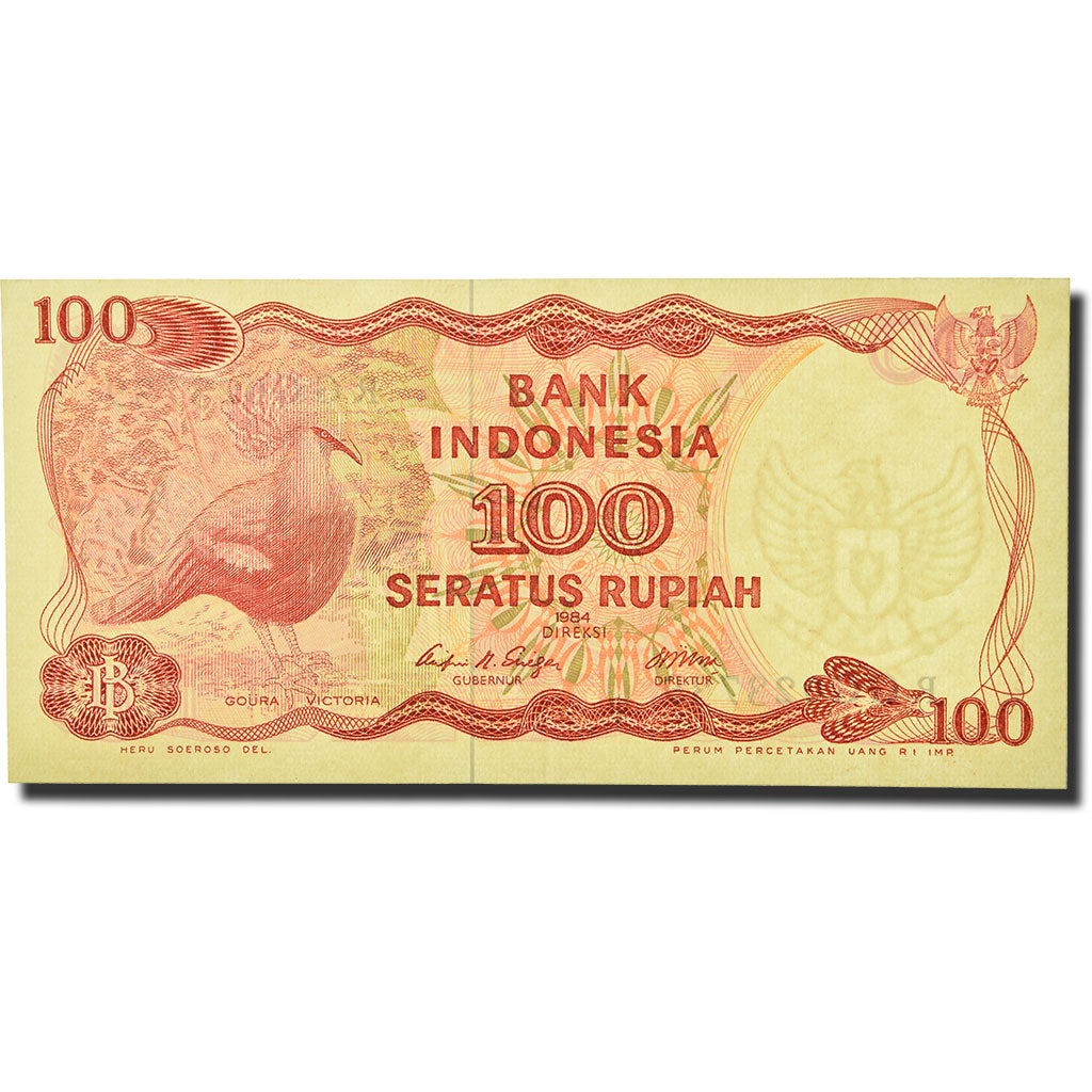 Banknote, Indonesia, 100 Rupiah, 1984-1988, 1984, KM:122b, UNC(63)