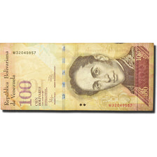 Banknote, Venezuela, 100 Bolivares, 2012, 2012-01-31, AU(50-53)