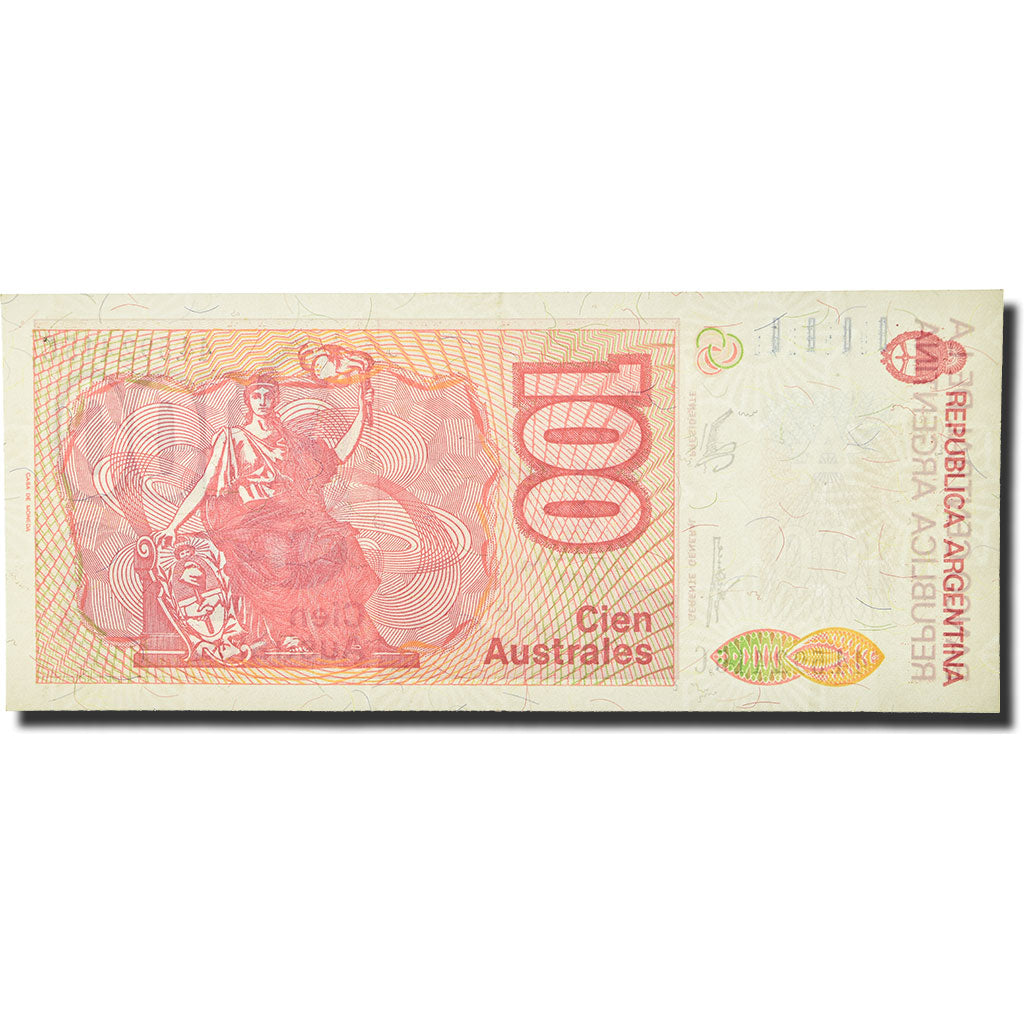 Geldschein, Argentinien, 100 Australes, 1985-1991, Undated (1985-1990), KM:327c