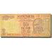 Biljet, India, 10 Rupees, 1996-2002, Undated (1996), KM:89c, TTB