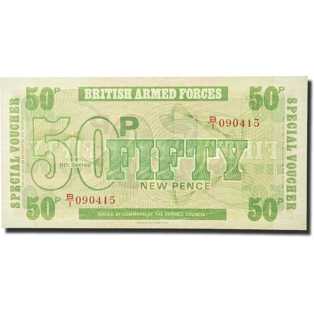 Banknote, Great Britain, 50 New Pence, 1972, Undated (1972), KM:M49, UNC(65-70)