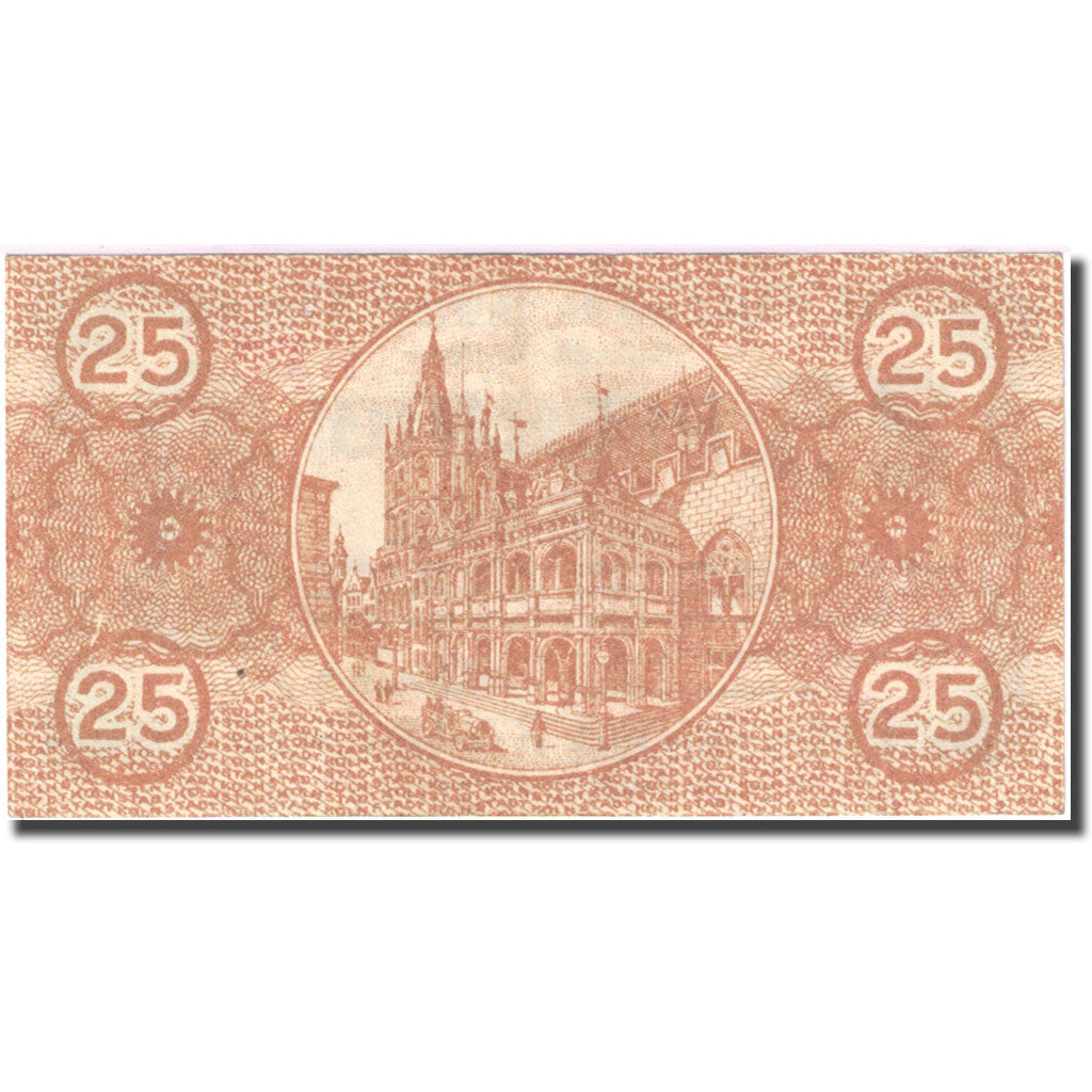 Banknote, Germany, Köln, 25 Pfennig, chevalier 1920-12-31 UNC(63) Mehl K30.14b