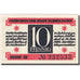 Banknote, Germany, Düsseldorf, 10 Pfennig, Blason, 1921 UNC(63) Mehl D 35.7a